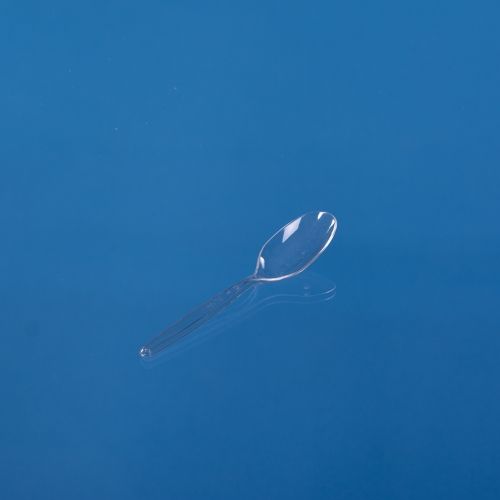 DESSERT SPOON LUX - CLEAR