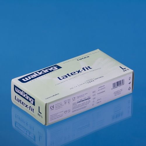 LATEX GLOVES WITH POWDER