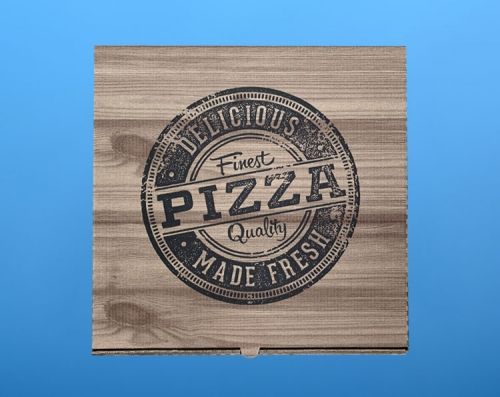 PIZZA BOX RUSTIC