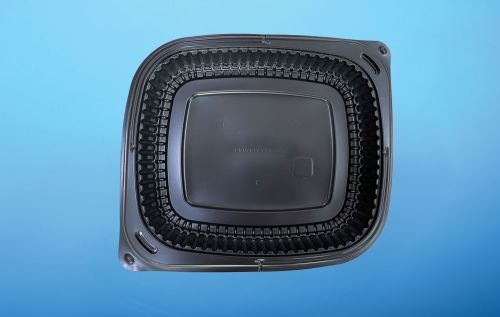 RECNTAGULAR PP CONTAINRER  BLACK