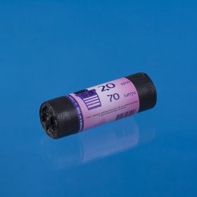 GARBAGE BAGS ON ROLL OPAKOVKA  70 L