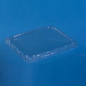 PET RECTANGULAR LID 227/178 