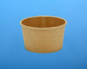 PAPER SOUP BOWL  BROWN 16 OZ